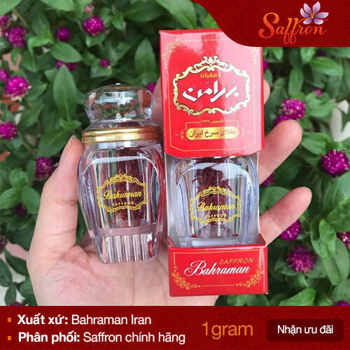 Bahraman Saffron Hộp 1 gam